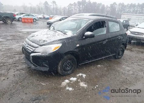 2024 Mitsubishi Mirage Es/Le из США, поврежденный, VIN ML32AUHJ9RH032991